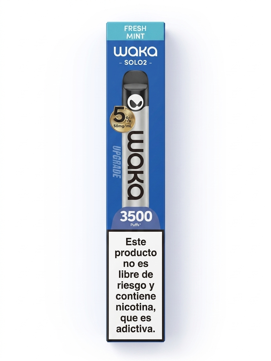 Waka Solo 2 3500 puffs Fresh Mint